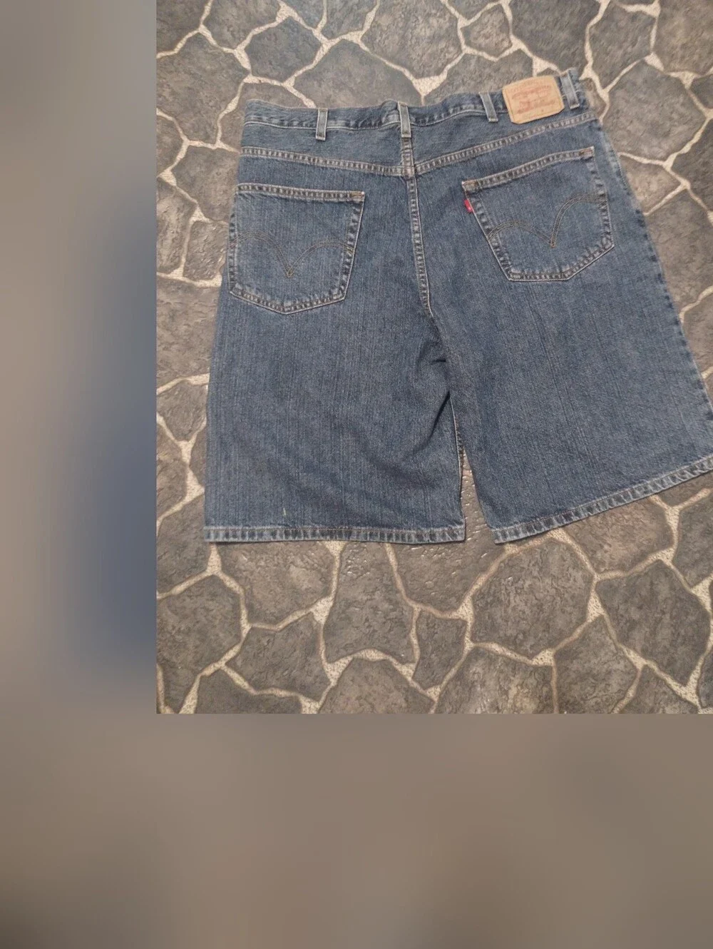LEVIS 550 mens relaxed fit jeans shorts size 40 VINTAGE 90S